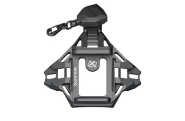 Image of Wilcox WMS Universal Three Hole Shroud with Lanyard, Black, 50200G01-B