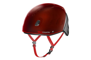 Image of Wild Country Climbing Cirrus Climbing Helmet-Red Transparent-S/M