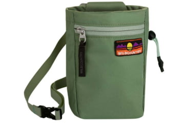 Image of Wild Country Climbing Flow Chalk Bag, Green Ivy, Universal, 40-0000010027-G-UNI