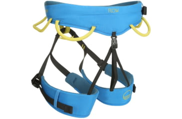 Image of Wild Country Climbing Flow Harnesses, Detroit Blue/Citronelle, Medium, 40-0000008003-M