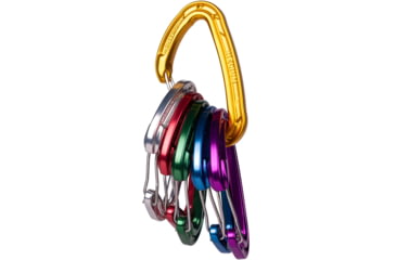 Image of Wild Country Climbing Helium 3.0 Carabiners - 6 pack, Multi, 40-0000000004-PACK