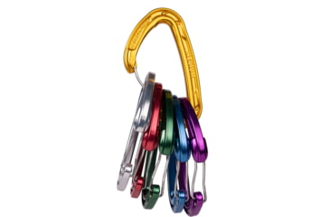Image of Wild Country Climbing Helium 3.0 Carabiners - 6 pack, Multi, 40-0000000004-PACK