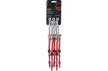 Image of Wild Country Climbing Helium Clean Wire Quickdraw, 5 Pack, Red, 10cm, 40-HEL2CCLQDS1