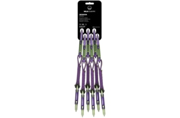 Image of Wild Country Climbing Session Quickdraw Set, Purple/Green, 6X12cm, 40-0000002003