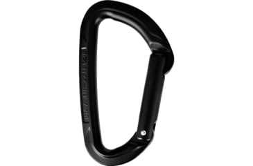 Image of Wild Country Climbing Session Straight Gate Carabiners, Black, One Size, 40-0000000005-blk