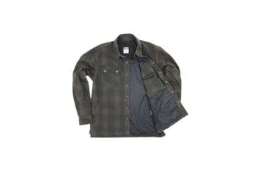 Image of Wild Outdoor Apparel Legendary Forest Ape Waxed Shacket - Mens, Autumn Plaid, Medium, 13168200687
