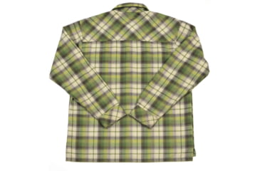 Image of Wild Outdoor Apparel Mythical Lumberjack Flannel, Green wool Plaid, Small, 013168200052
