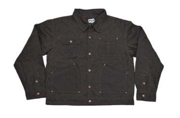 Image of Wild Outdoor Apparel Quimby Alpha Jacket, Chocolate Waxed, Large, 013168200199