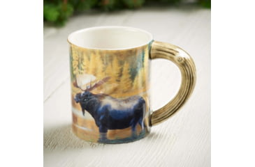 Image of Wild Wings Sculpted Mug The Loner Moose, Multi, 8955791011