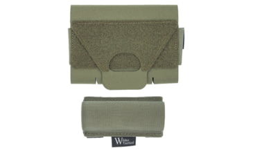 Image of Wilder Tactical Med Pouch Full Kit, Fight Light Malice Clips, Ranger Green, TMPKRGFLMC