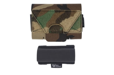 Image of Wilder Tactical Med Pouch Full Kit, Fight Light Malice Clip, M81 Woodland, TMPKM81FLMC