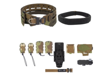 Image of Wilder Tactical Bravo Elite Belt Kit, 1in Prostyle D-Ring, QLS Receiver, Nemesis Woodland Ltd, Small/Extra Large, HMGBREKNEM06