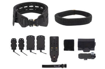 Image of Wilder Tactical Bravo Elite Belt Kit, Cobra FM, MHP Adapter, Black, Small/Extra Large, HMGBREKBK05
