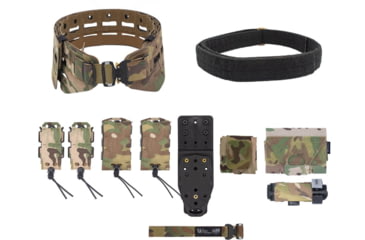 Image of Wilder Tactical Bravo Elite Belt Kit, Cobra FM, MHP Adapter, Multicam, Small/Extra Large, HMGBREKMC05