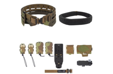 Image of Wilder Tactical Bravo Elite Belt Kit, Cobra FM, MHP Adapter, Nemesis Woodland Ltd, Small/Extra Large, HMGBREKNEM05