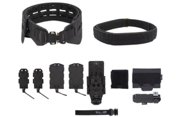 Image of Wilder Tactical Bravo Elite Belt Kit, Cobra FM, QLS Receiver, Black, Small/Extra Large, HMGBREKBK04