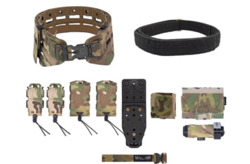 Image of Wilder Tactical Bravo Elite Belt Kit, V-Buckle, MHP Adapter, Multicam, Small/Extra Large, HMGBREKMC03