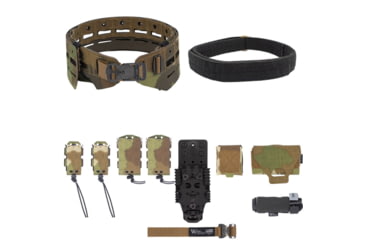 Image of Wilder Tactical Bravo Elite Belt Kit, V-Buckle, QLS Receiver, Nemesis Woodland Ltd, Small/Extra Large, HMGBREKNEM02