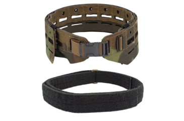 Image of Wilder Tactical Bravo Lightweight Belt, 1in Plastic Buckle, Bravo Inner, Nemesis Woodland Ltd, Small/Extra Large, HMGBRNEM01