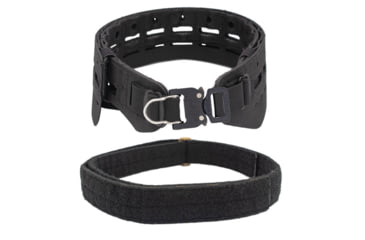 Image of Wilder Tactical Bravo Lightweight Belt, 1in Prostyle D-Ring Buckle, Bravo Inner, Black, Small/Extra Large, HMGBRBK07
