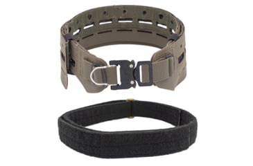 Image of Wilder Tactical Bravo Lightweight Belt, 1in Prostyle D-Ring Buckle, Bravo Inner, Ranger Green, Small/Extra Large, HMGBRRG07