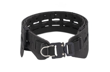 Image of Wilder Tactical Bravo Lightweight Belt, 1in Prostyle D-Ring Buckle, No Inner, Black, Small/Extra Large, HMGBRBK06