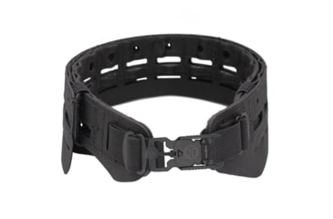 Image of Wilder Tactical Bravo Lightweight Belt, V-Buckle, No Inner, Black, Small/Extra Large, HMGBRBK02