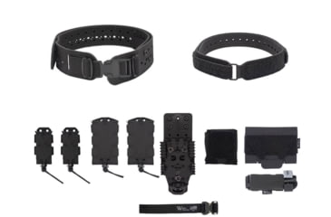 Image of Wilder Tactical Charlie Elite Belt Kit, 1in Plastic Side Release, QLS Receiver, Black, Extra Small/Large, HMGCHEKBK00