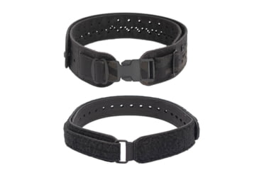 Image of Wilder Tactical Charlie Lightweight Belt, 1in Plastic Buckle, Curved Inner, Multicam Black, Extra Small/Large, HMGCHMCB01