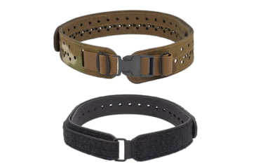 Image of Wilder Tactical Charlie Lightweight Belt, 1in Plastic Buckle, Curved Inner, Nemesis Woodland Ltd, Extra Small/Large, HMGCHNEM01