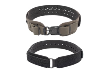 Image of Wilder Tactical Charlie Lightweight Belt, V-Buckle, Curved Inner, Ranger Green, Extra Small/Large, HMGCHRG03