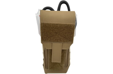 Image of Wilder Tactical Urban Assault Covered Handcuff Pouch, Fight Light Malice Clip, Black, UASCHCBKFLMC