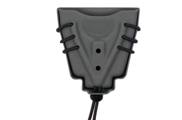 Image of Wilder Tactical Evolution Double Universal Handcuff Holder, Duty UAB Clip, Wolf Gray, EVODUHCWGDUABMC