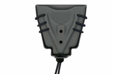 Image of Wilder Tactical Evolution Double Universal Handcuff Holder, No Attachment, Wolf Gray, EVODUHCWG