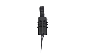 Image of Wilder Tactical Evolution Universal Flashlight/Pepper Spray Holder, No Attachment, Black, EVOFLPSBK