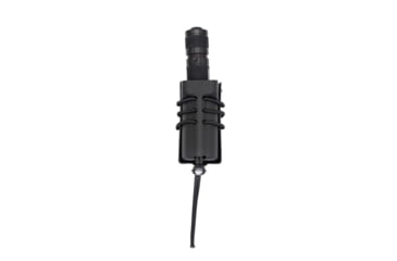 Image of Wilder Tactical Evolution Universal Flashlight/Pepper Spray Holder, Clip Bridge w/Malice Clip, Black, EVOFLPSBKMC