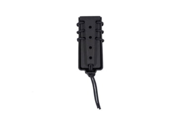 Image of Wilder Tactical Evolution Universal Extended Pistol Mag Pouch, Clip Bridge w/Malice Clip, Black, EVOEXUPBKMC