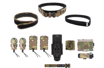 Image of Wilder Tactical Hitman Gear Elite Kit Cobra Fm Velcro Inner W/ Mesh Dump /Qls Receiver, Multicam, X-Large 40-44, MHMGEKMC01XL