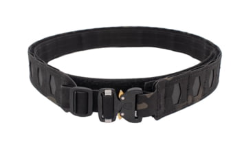 Image of Wilder Tactical Hitman Gear Lightweight Belt, FM Buckle, No Inner, Multicam Black, Medium, 32-36, HMGBMCB01MD