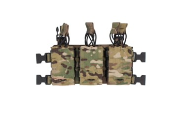 Image of Wilder Tactical Hitman Gear Lightweight Six Pack Rifle Placard V1, Multicam, Adjustable, HMGCR03MC