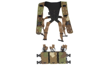 Image of Wilder Tactical HITMAN GEAR Six Pack Rifle Placard with Lightweight Shoulder Harness V1