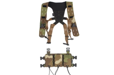 Image of Wilder Tactical HITMAN GEAR Triple Rifle Placard with Lightweight Shoulder Harness V1