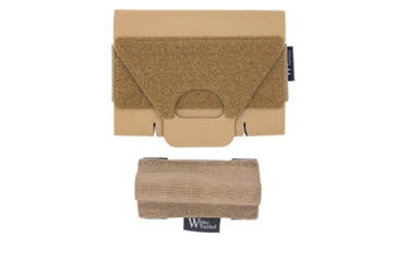 Image of Wilder Tactical Med Pouch Full Kit, Fight Light Malice Clip, Coyote Brown, TMPKCBFLMC