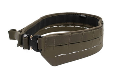Image of Wilder Tactical Minimalist Molle Belt w/ Urban Assault Pad/ Cobra FM Buckle, Ranger Green, Large, 36-40, MMBRGLG