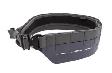 Image of Wilder Tactical Minimalist Molle Belt w/ Urban Assault Pad/ Cobra FM Buckle, Wolf Gray, Small, 28-32, MMBWGSM
