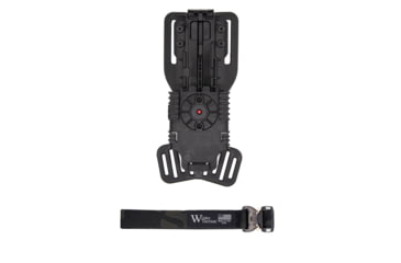 Image of Wilder Tactical Modified QUBL, w/ 1in Drop Leg Strap, Cobra FM Buckle, Multicam Black, MQUBLLSMCB1FM