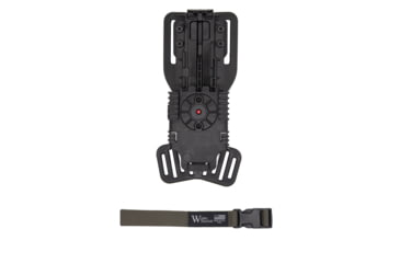 Image of Wilder Tactical Modified QUBL, w/ 1in Drop Leg Strap, Plastic Buckle, Ranger Green, MQUBLLSRG1P