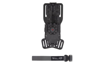 Image of Wilder Tactical Modified QUBL, w/ 1in Drop Leg Strap, Cobra FM Buckle, Wolf Gray, MQUBLLSWG1FM