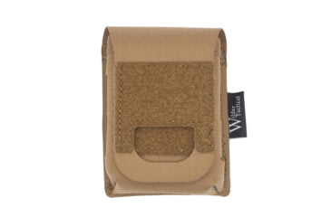 Image of Wilder Tactical Narco Double Pouch, Malice Clip, Coyote Brown, NARCO02CBFLMC