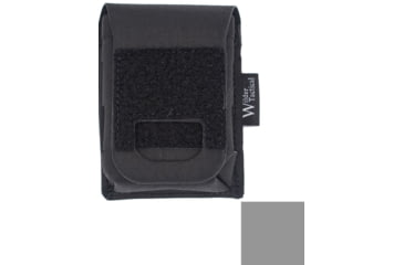 Image of Wilder Tactical Narco Double Pouch, Malice Clip, Wolf Gray, NARCO02WGFLMC